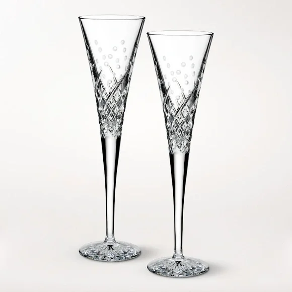 Waterford Crystal Champagne Flutes
